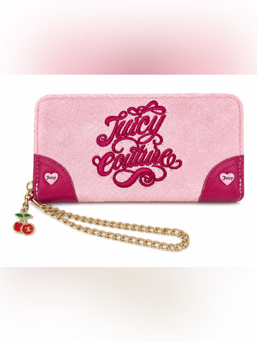 JUICY COUTURE Sugar Rush Large Zip Around Wallet
